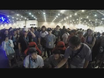 EVO2016 スト5配信に映り込むうんこちゃん