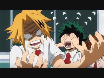 ヒロアカ2期】22~25話上鳴電気のシーンまとめ。 - ニコニコ動画