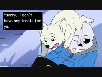 【海外UTアニメ】A normal day in Snowdin Re-Sound【日本語訳付き】