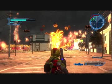 【地球防衛軍5】 DLC1-3 INF-R HP1000 旧神器徒歩