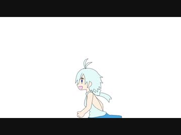 【手描き】走り続けるシロちゃん