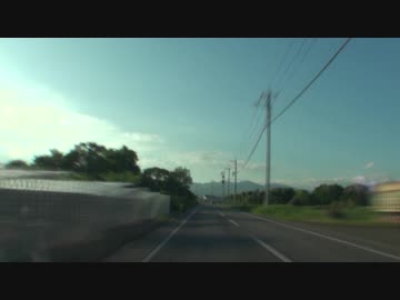 【車載動画】ぐんまフラワーパークの花火を目指して