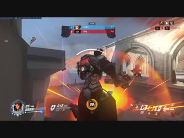 overwatch　デスマッチしながらブリギッテについて雑談してみた。（PC版）