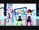 【MMD】だいじょばない【初音ミク×シオカラーズ】