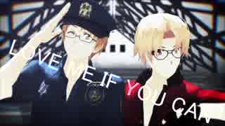 【APヘタリアMMD】Love Me If You Can【北米兄弟】
