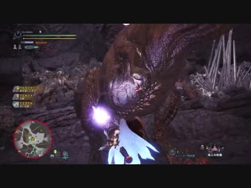 【MHW】歴戦じょ～拡散lv4ガンスソロ　5分くらい