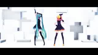 【MMD】ミク　リンでLove Me If You Can