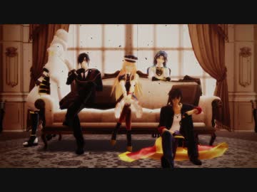 【MMD刀剣乱舞】伊達組+乱で乱躁滅裂ガール【1080p】