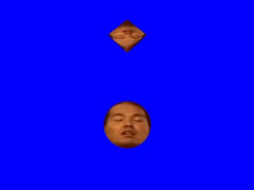 錯視立体と化した先輩BB.Ambiguous Cylinder Illusion