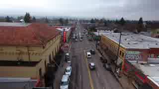 4k_UHD_Drone_Hawthorne_Blvd_Portland_City_Oregon_Street_Addison　臼井弘文