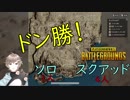 【PUBG】ソロスクアッドでドン勝が食べたいです！【にじさんじゲーマーズ】