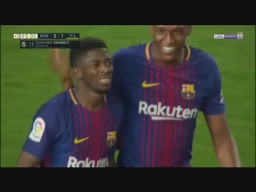 ≪17-18ラ・リーガ：第34節延期分≫  バルセロナ vs ビジャレアル