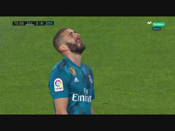 ≪17-18ラ・リーガ：第34節延期分≫ セビージャ vs レアル・マドリード