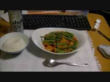 パンツマンのトマトシチュー。