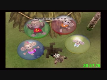 【元WR】スーパーモンキーボール２ストーリー 28:57【RTA】