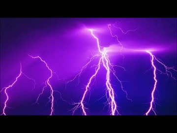 夕立の音と雷の音（睡眠用BGM・作業用BGM）