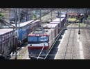 仙台貨物ターミナルに停車するEH500-8