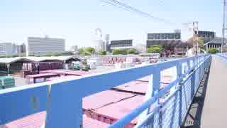 仙台貨物ターミナルに東西に掛かる歩道橋を歩いてみた