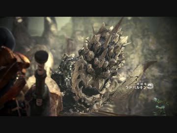 賢者の狩猟記【MHW:実況】ラドバルキン編