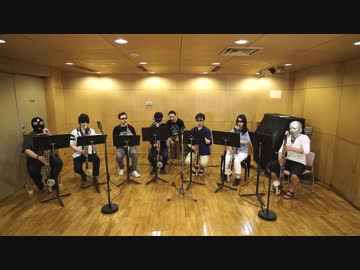 Undertaleより「Megalovania」バスクラアンサンブルで演奏してみた