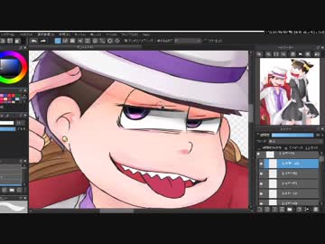 【おそ松さん】ドンとメイドな数字松【描いてみた】