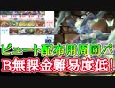 【パズドラ】ビュート降臨配布用周回パ、Ｂ無課金編成難易度低