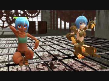 【MMD】こんがりソラとFA:Gソラでダンスロボットダンス