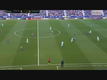 【17-18 リーガ】レバンテ × バルセロナ