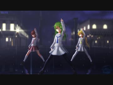 【MMD艦これ】WAVE（文月、皐月、長月）【梅雨動画】