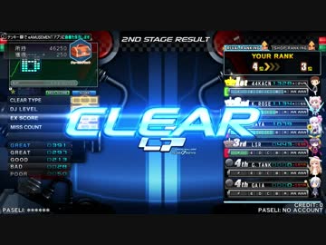 【beatmania IIDX】 親指と小指が使えない七段が頑張る 3【CB】
