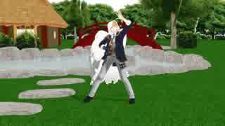 【MMD刀剣乱舞】まんばちゃんが踊ってみた動画を撮ってくれたようです