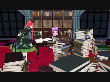 ［東方ＭＭＤ動画］さとり　燐から逃走劇！
