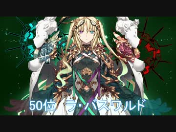 ランス10 女性キャラ 人気投票