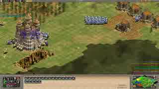 【AoE2】拡張版フランク後衛即騎士