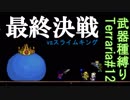【装備共有テラリア】―スライムキング討伐編― 初心者を連れ絶体絶命な縛りで世界侵攻　エキスパート#12【4人実況】