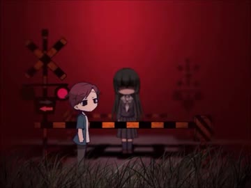 フリーホラー　【其の線を越えて】　実況プレイPART2　【戻らぬ約束】