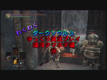 【ダークソウル３】 暗月タマネギ　Part⑨ 【ゆっくり実況プレイ】