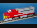 Ｎゲージ レゴトレイン サンタフェ鉄道 Ｆ７