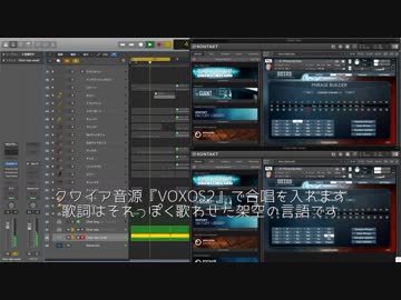 【DTMオーケストラ】オリジナル曲の各パートのピアノロール