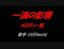一滴の影響