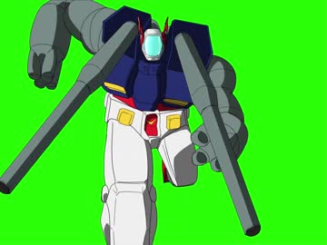 コアブロックシステムを活用して走るガンタンクGB