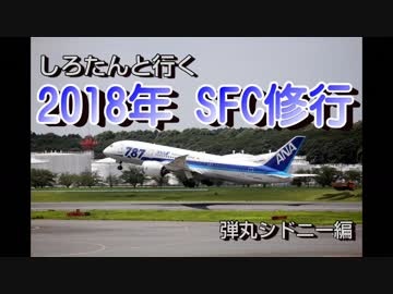 しろたんと行く　2018年ＳＦＣ修行　弾丸シドニー編　その１
