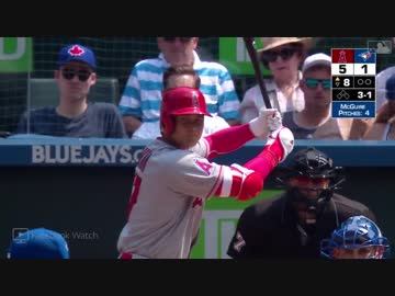 [MLB]大谷 マルチ安打4出塁[2018]