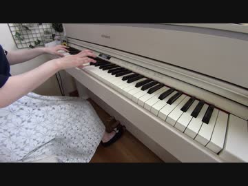 ハローディストピア / まふまふ 耳コピして弾いてみた ピアノ ひぽさんふらわー