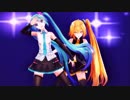 【MMD】乱躁滅裂ガール_初音ミク & 亞北ネル