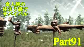 【実況】食人族の住まう森でサバイバル【The Forest】part91