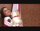 ザギトワ選手に秋田犬「マサル」贈呈 「大事にする」と笑顔