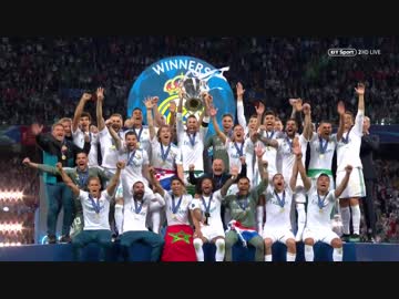 FULLセレモニー 《17-18UEFACL》 [決勝] レアル・マドリード vs リヴァプール