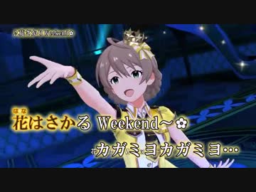 【ニコカラ】花ざかりWeekend✿ (on)