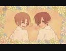 【手描きAPヘタリア】FlowerWall【伊誕2018遅刻】